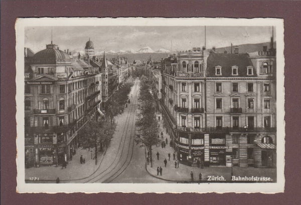 ZÜRICH - Bahnhofstrasse - 1934
