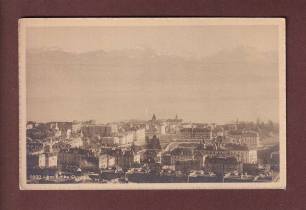 LAUSANNE - Vue sur Ouchy