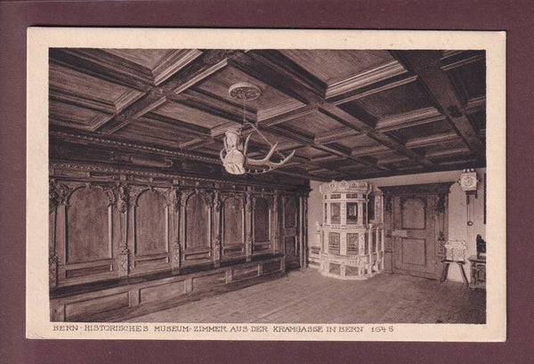 BERN - Historisches Museum - Zimmer aus der Kramgasse