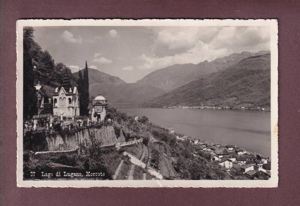 MORCOTE - Lago di Lugano - 1931