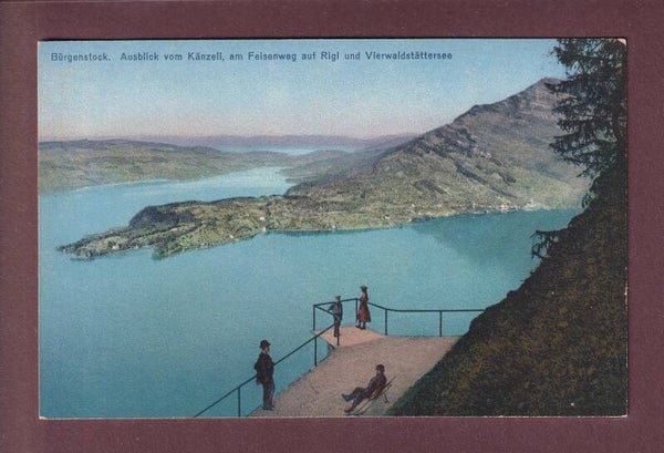 BÜRGENSTOCK - Ausblick vom Känzeli
