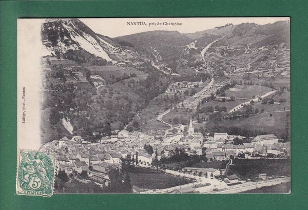 NANTUA pris de Chamoise - 1907
