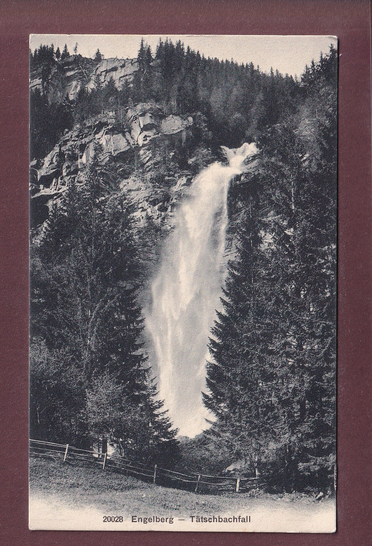 Engelberg - TÄTSCHBACHFALL - 1916