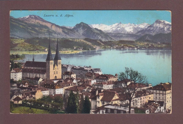 LUZERN - Hofkirche - 1911