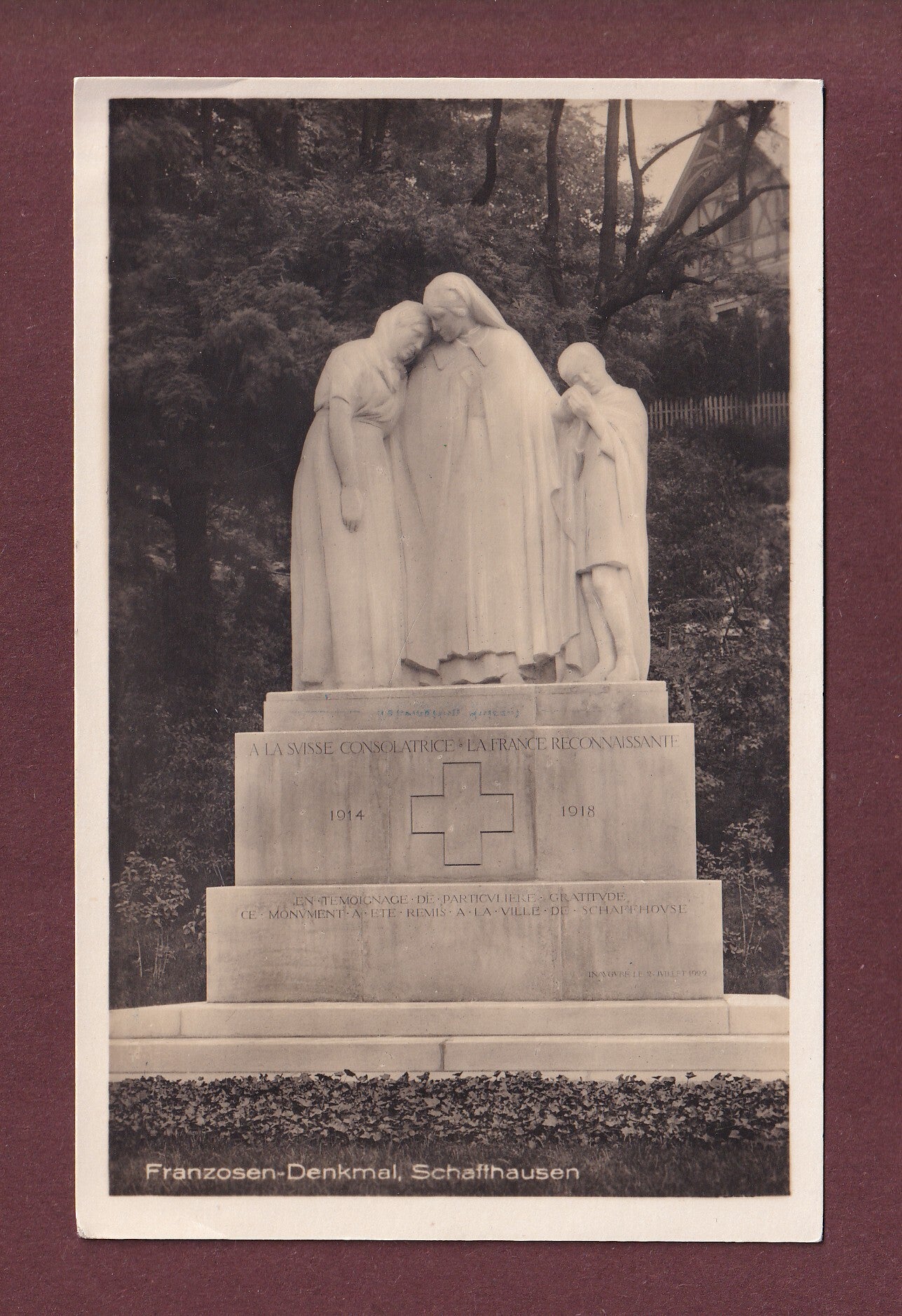 SCHAFFHAUSEN - Franzosen-Denkmal