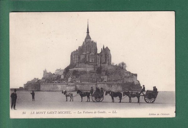 MONT-SAINT-MICHEL - Voitures de Genêts
