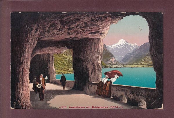 AXENSTRASSE - Leute - Bristenstock - 1913