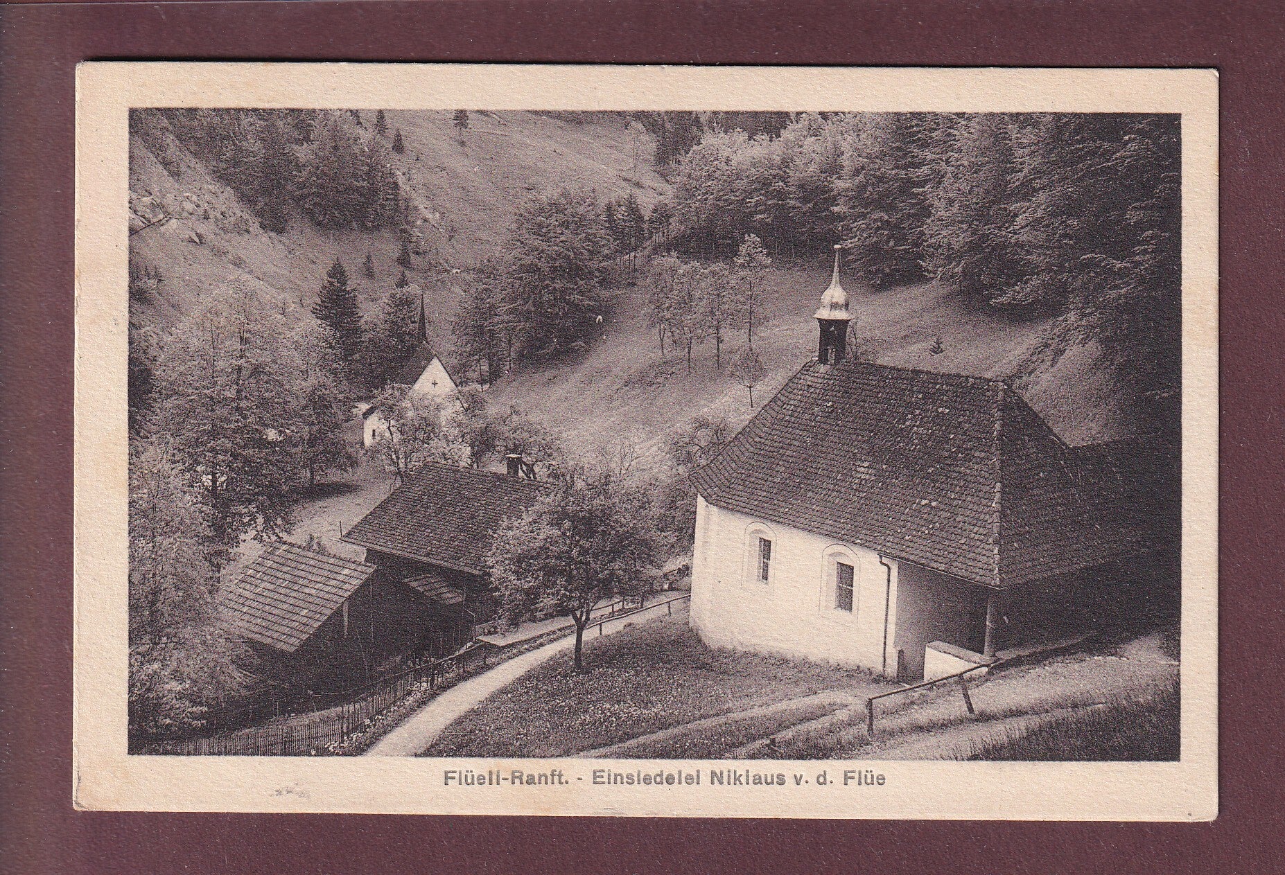 FLÜELI-RANFT - Einsiedelei - 1924