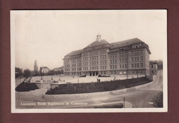 LAUSANNE - Ecole de Commerce - 1927