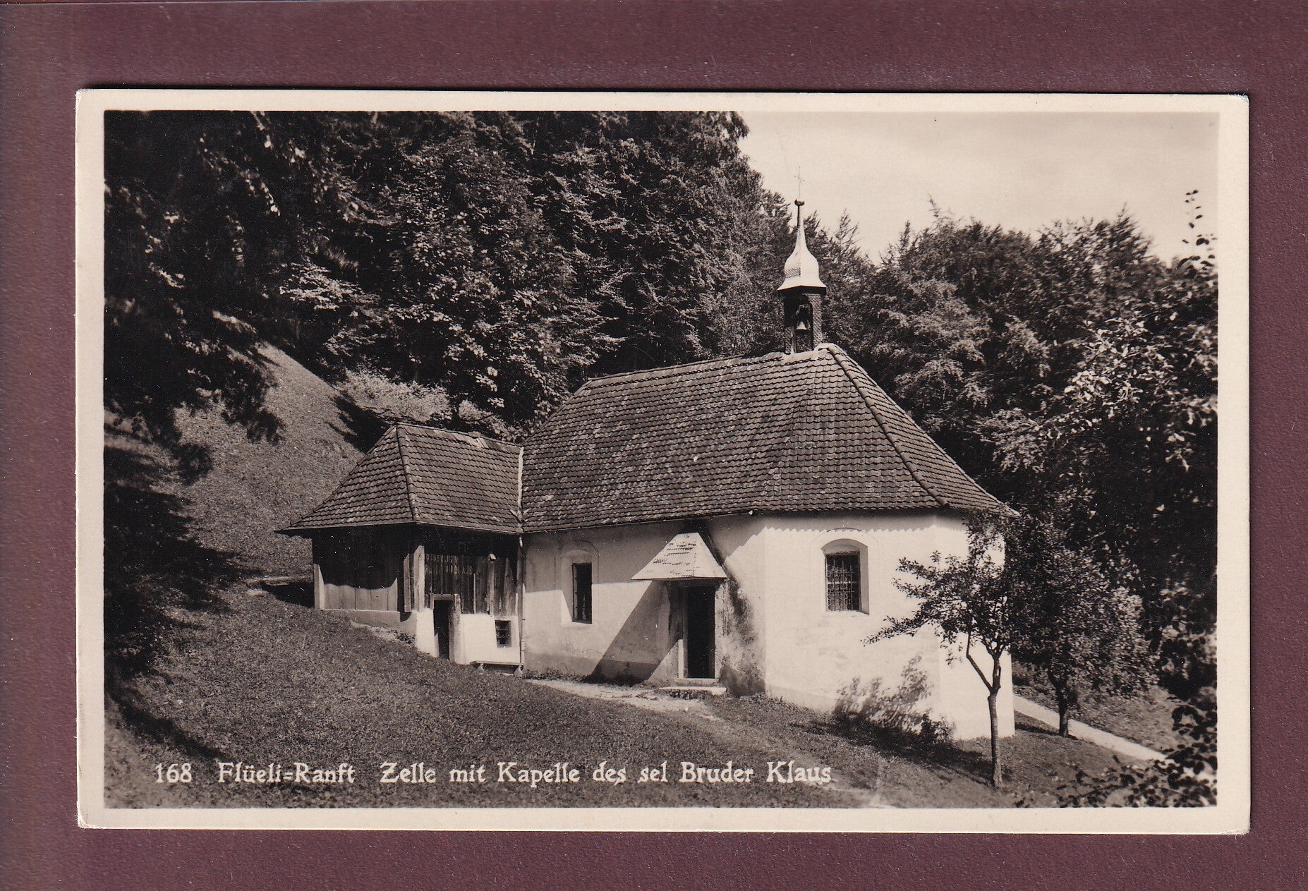 FLÜELI-RANFT - Zelle mit Kapelle - 1935