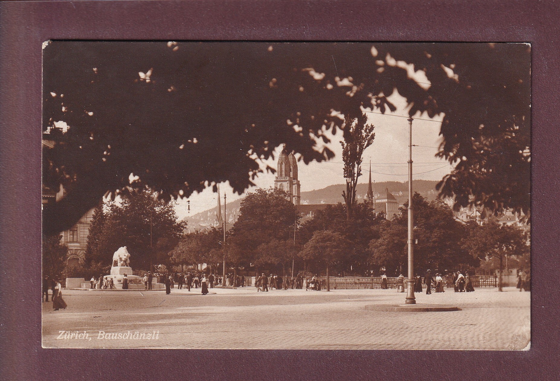 ZÜRICH - Bauschänzli - 1923