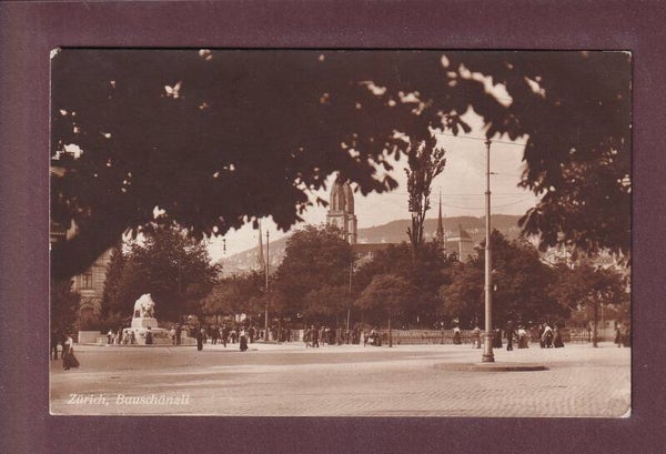 ZÜRICH - Bauschänzli - 1923