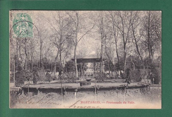 MONTARGIS - Promenade du Patis - Kiosque - 1907