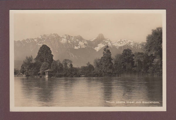 THUN - Obere Insel - Stockhorn - 1937