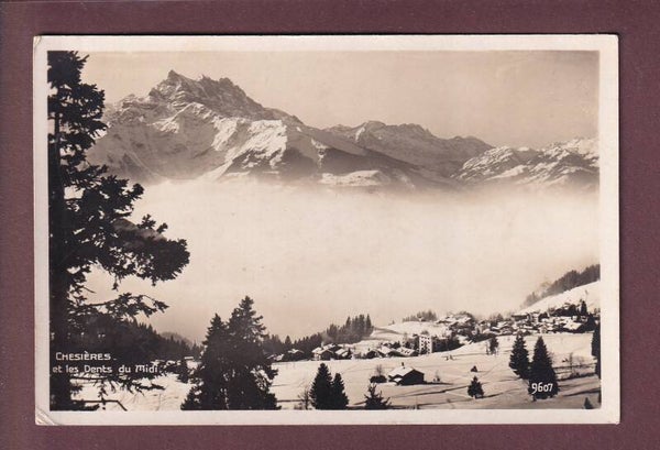 CHESIERES - Dents du Midi - 1934