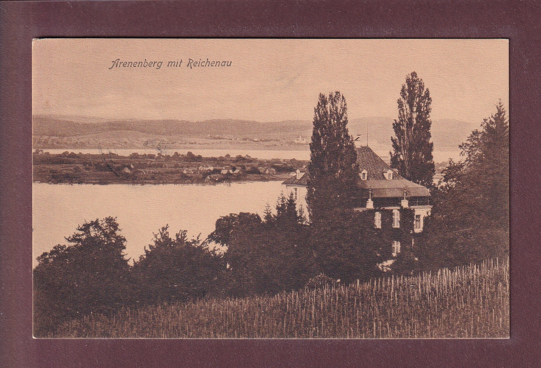 ARENENBERG mit Reichenau - 1914