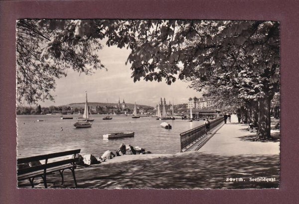 ZÜRICH - Seefeldquai - 1953