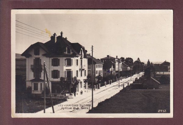 LES VERRIERES - Avenue de la Gare