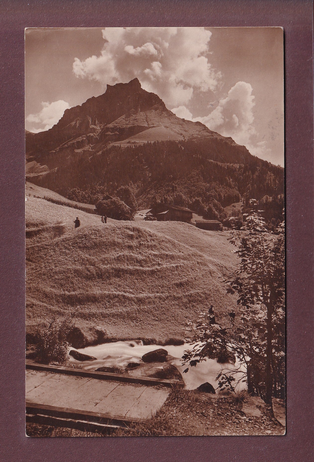 Engelberg - Bei densieben Quellen - Hahnen - 1926