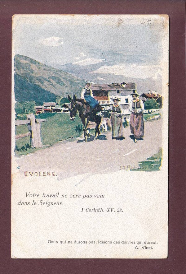 EVOLENE - 1922 - Verset - Vouga