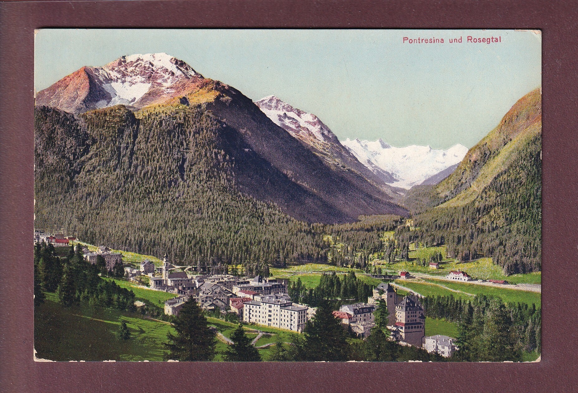 PONTRESINA - Rosegtal