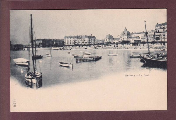 GENEVE - Le port