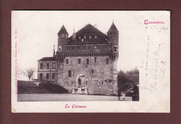 LAUSANNE - La Château  - 1900 UPU