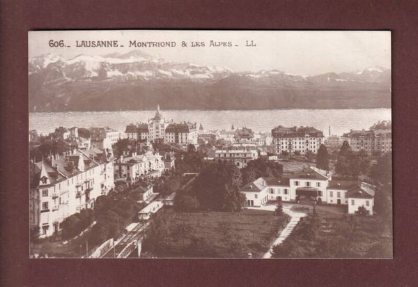 LAUSANNE - Montriond et les Alpes