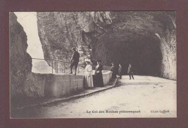 COL DES ROCHES - Animation - 1910