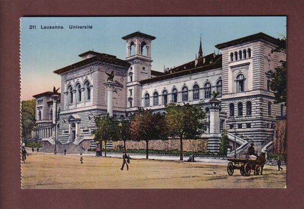 LAUSANNE - Université - Attelage
