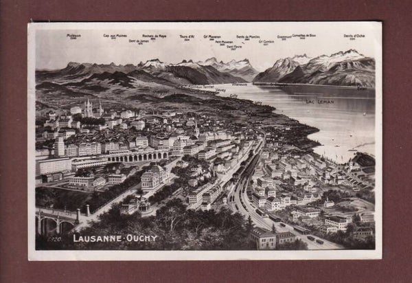 LAUSANNE - Cathédrale et Savoie - 1912