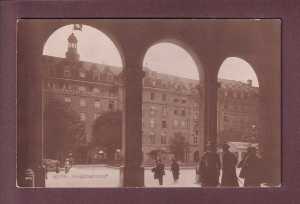 BERN - Hauptbahnhof - Schweizerhof