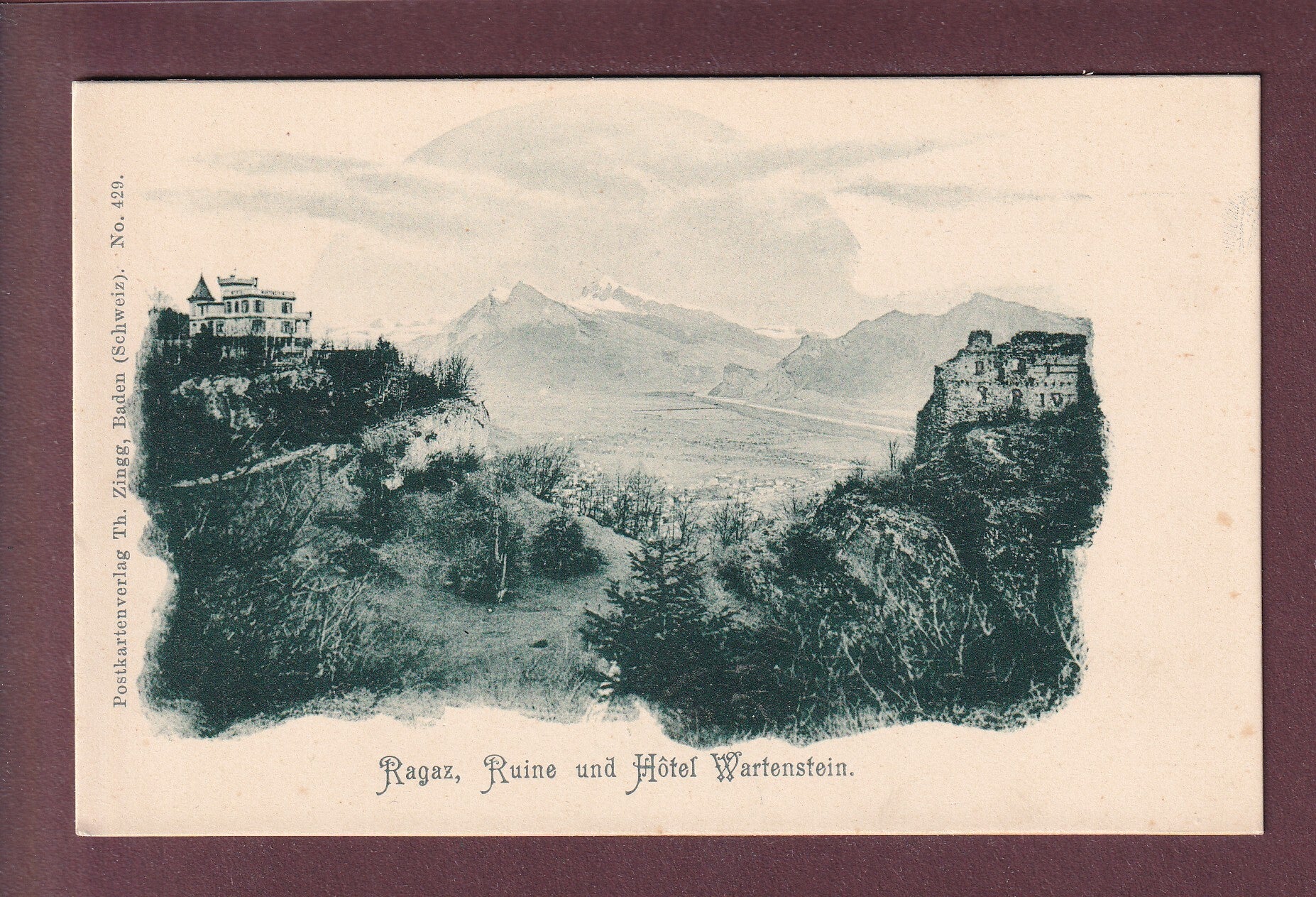 RAGAZ - Ruine und Hotel Wartenstein