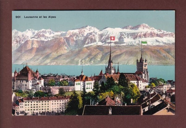 LAUSANNE et les Alpes