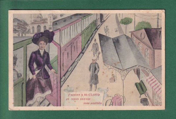 Amitiés de ST. CLOUD - 1908