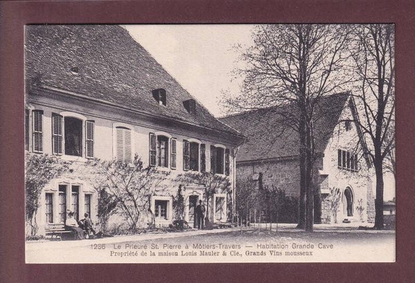 MÔTIERS-TRAVERS - Prieuré St. Pierre