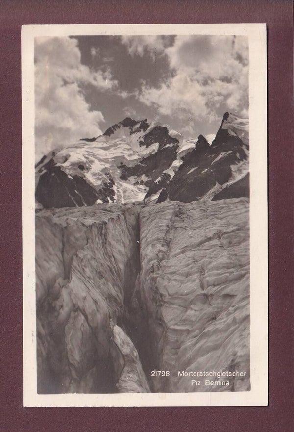 MORTERATSCHGLETSCHER - Piz Bernina - 1925