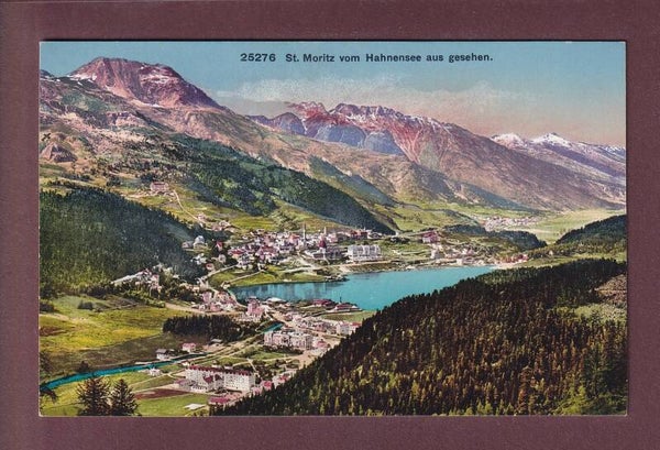 ST. MORITZ vom Hahnensee aus