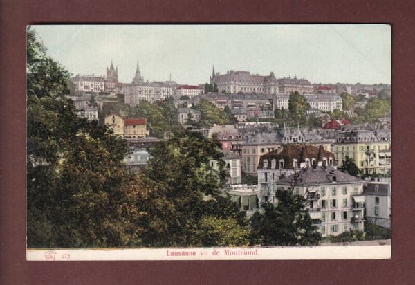 LAUSANNE vu de Montriond