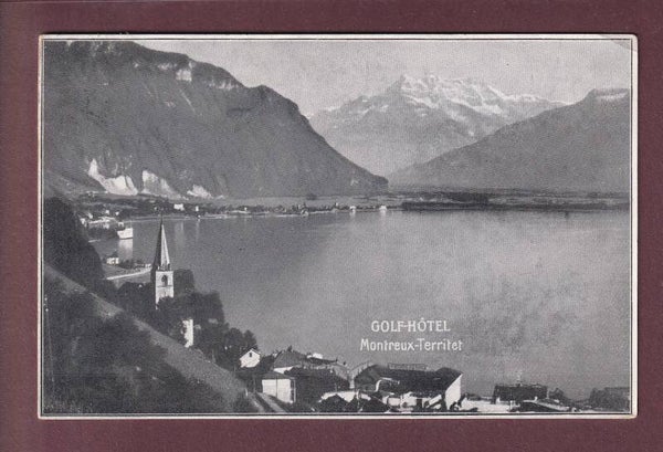 MONTREUX - Golf Hôtel - 1926