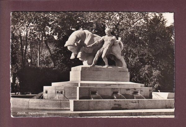 ZÜRICH - Geiserbrunnen - 1941