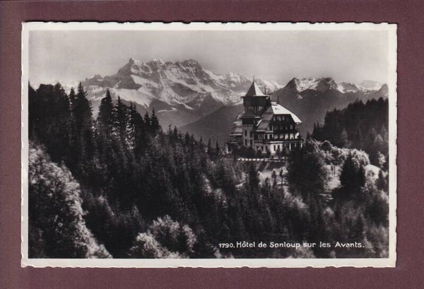 LES AVANTS - Hôtel de Sonloup - Dents du Midi - 1934