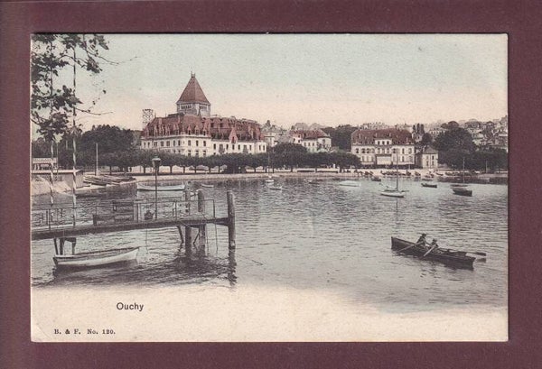 LAUSANNE - Ouchy - Le Château - 1908