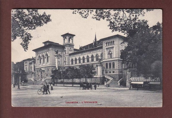 LAUSANNE - L'Université - 1919
