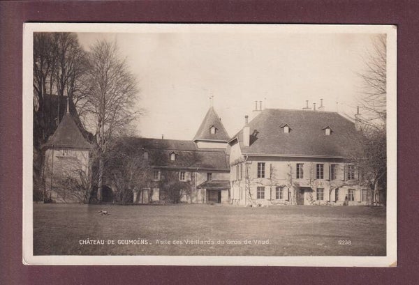 Château de GOUMOËNS - Asile du Gros de Vaud - 1955