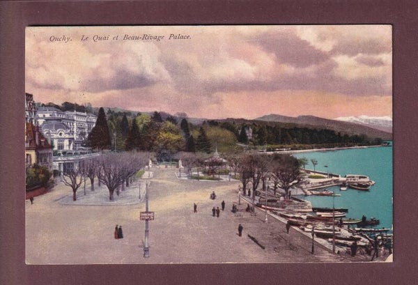 LAUSANNE - Ouchy - Le Quai - 1911