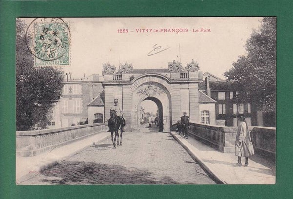 VITRY-LE-FRANCOIS - Le Pont - 1907
