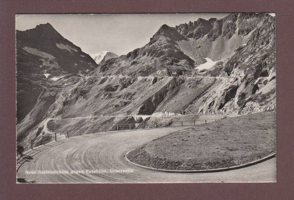 Neue SUSTENSTRASSE - Passhöhe - 1947