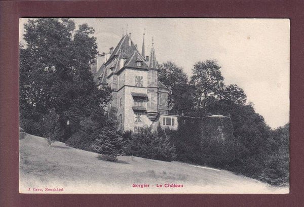GORGIER - Le Château - 1911