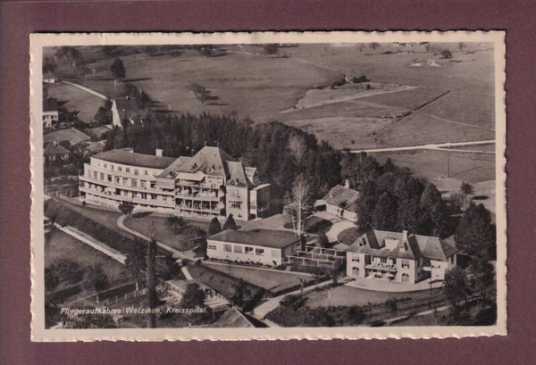 WETZIKON - Kreisspital - Fliegeraufnahme - 1949